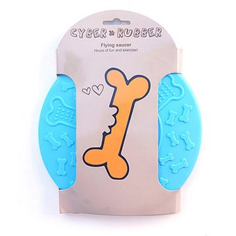 [81478] DISCO DE GOMA P/MASCOTA 24CM