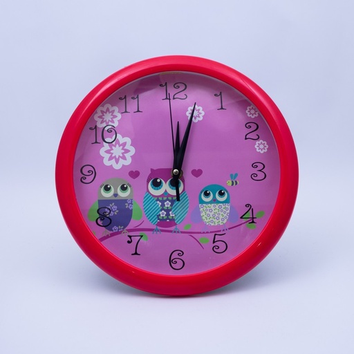[80340] Reloj de pared redondo diseño infantil 26cm