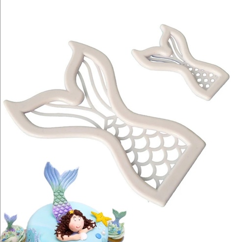 [90435] Molde de sirena 2pc