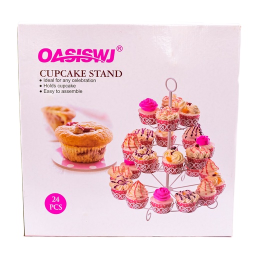 [90445] Soporte para cupcake de metal 3 niveles