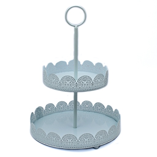[90446] Estante para torta de 2 pisos