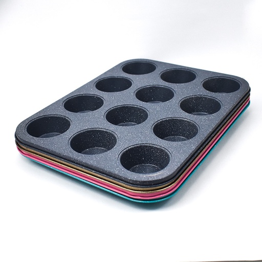 [91093] Bandeja de metal 12moldes 36*26cm