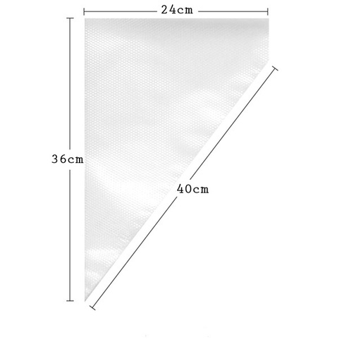[90442] Manga para torta descartable 40*36*24cm 100 Uds.