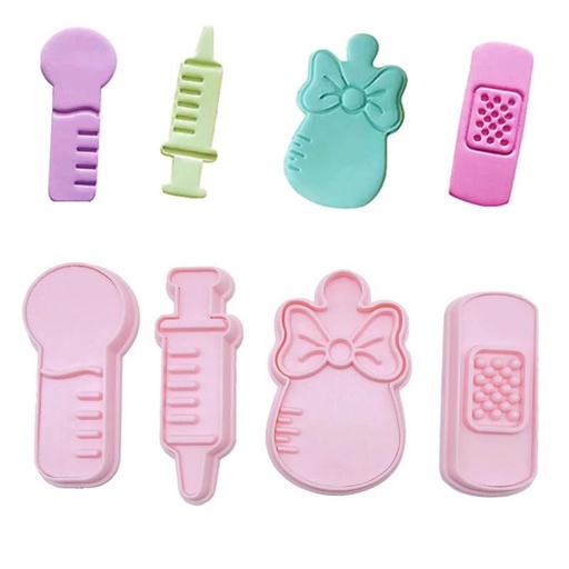 [92133] Molde de galletas 4pc