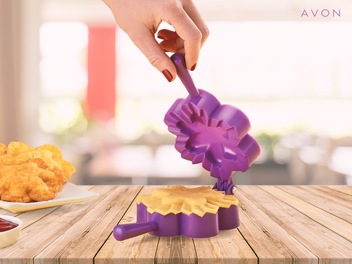 [91937] Molde para empanada de diseño flor