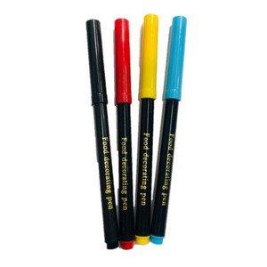 [41048] Marcador comestible para decorar galleta 4 colores