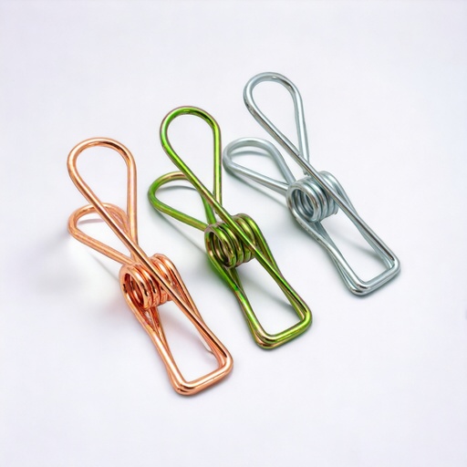 [90149] Pinza de metal 12 piezas 5.5cm
