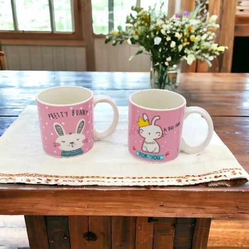 [92431] Taza diseño conejo 8*8.5cm