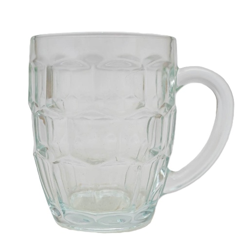 [10989] Vaso de vidrio chop 500ml 10*13cm