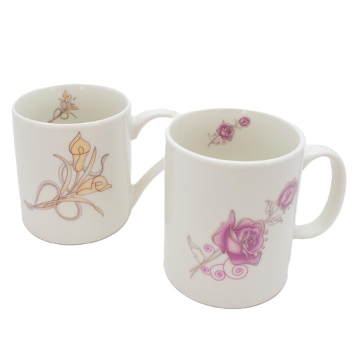 [26717] Taza floreado