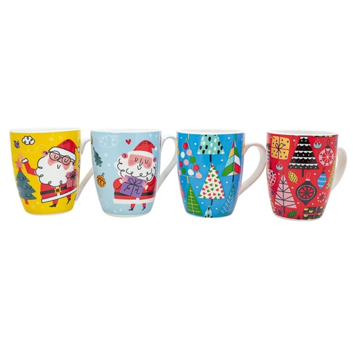 [62658] Taza con motivo navideño 8*10*6cm