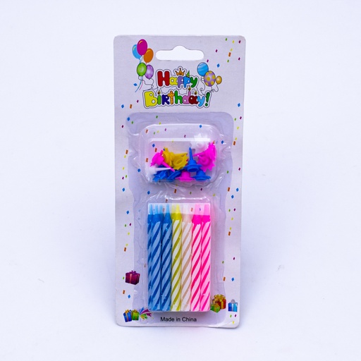 [30798] Vela colorido happy
