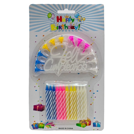 [70456] Set de velitas de cumpleaños