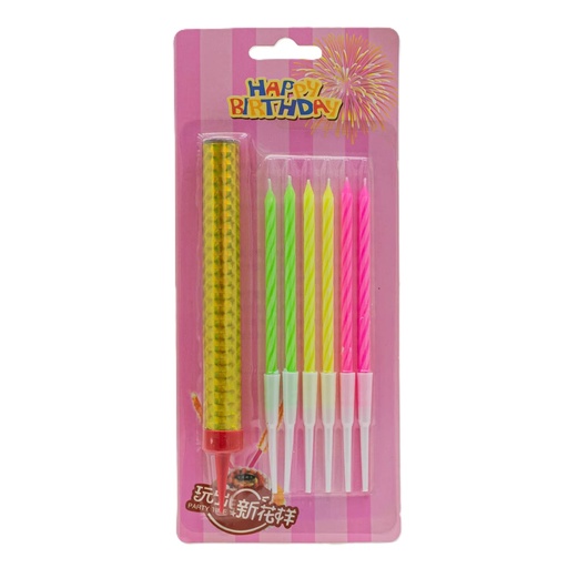 [72458] Vela véngala mas velas 7 piezas