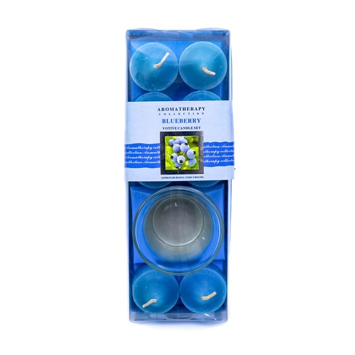 [72948] Velas para aromaterapia con porta vela