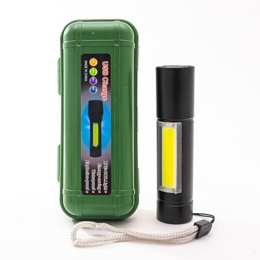 [80384] Mini linterna LED con estuche