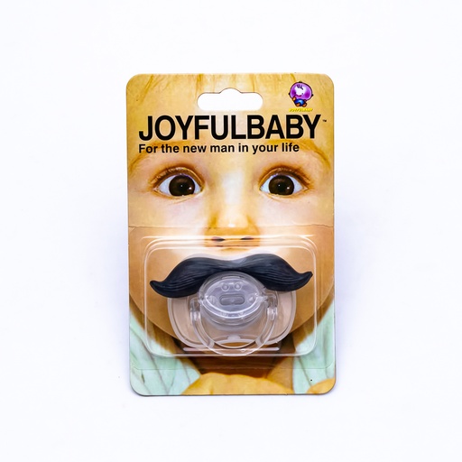[90110] Chupete con forma bigote