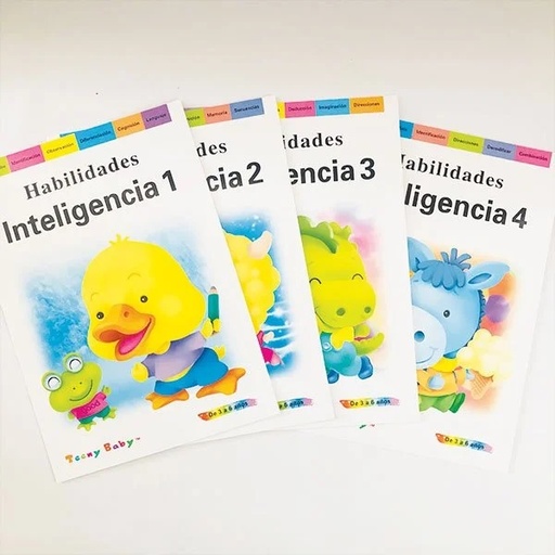 [91744] Cuaderno para dibujar INTELIGENCIA 1,2,3,4.