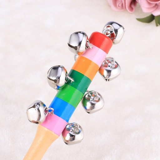 [62812] Sonajero Madera Multicolor 1pc