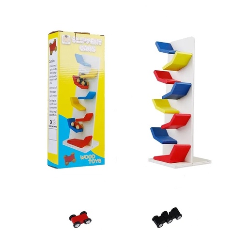 [90186] Juego Didáctico de Madera autitos