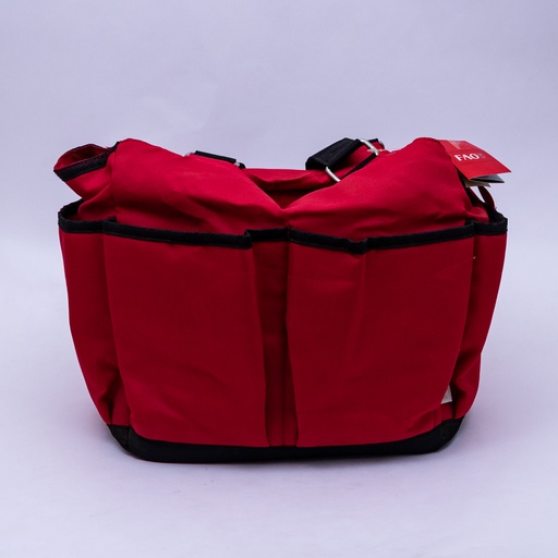[70645] Bolso pañalera con accesorios y compartimientos