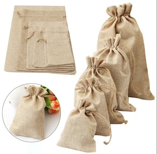 [72411] Bolsita de arpillera 16*12cm 1pc