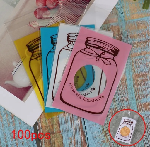 [81162] Bolsita trasparente 100pc 10*7cm
