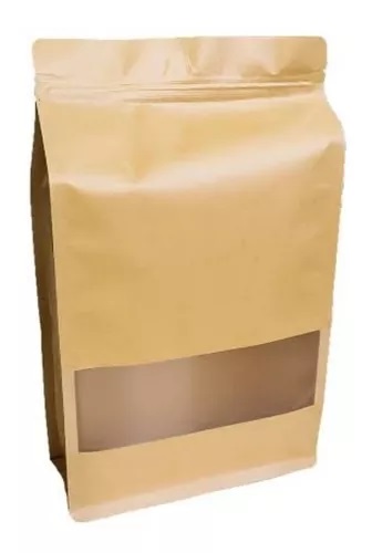 [91777] Bolsa hermético de papel kraft 24*35cm 30 piezas