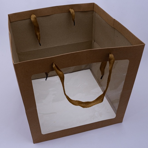 [91988] Bolso de regalo 30*30*30cm marron