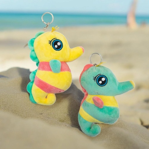 [90845] Llavero peluche caballo de mar 15cm
