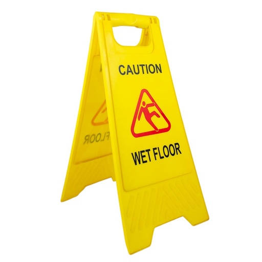 [80787] Cartel amarillo de precaución 60cm