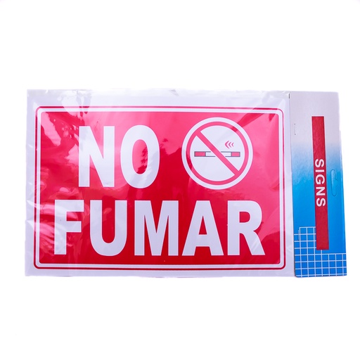 [81310] Cartel NO FUMAR 20*30cm