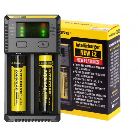 [NITECOREI2] Cargador inteligente de batería de NITECORE I2