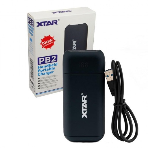 [PB20AHZE30633] Cargador XTAR PB2 1*2A/2*1A USB