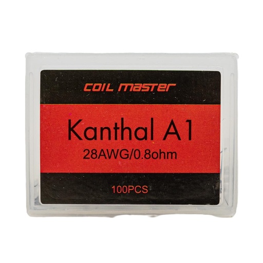 [CMPREBUILT] COIL MASTER PREBUILD A1 WIRE 0.4OHM 100/PACK