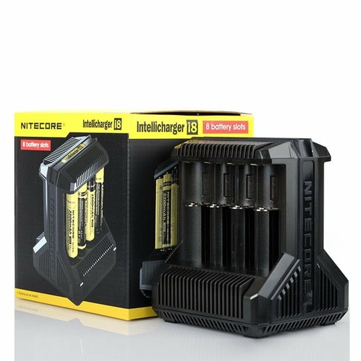 [NITECOREI8] Cargador inteligente 8 compartimiento NITECORE I8