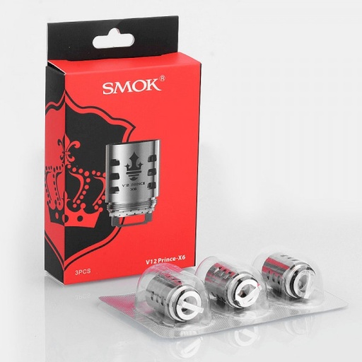 [TFV12PX6] SMOK TFV12 PRINCE X6 0.15OHM COIL HEAD 3/PACK