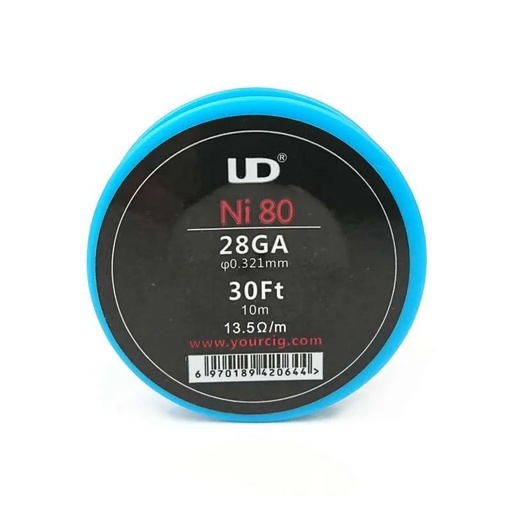 [UDNI8028] UD NICHROME 80 WIRE 28GA 10M (30FT)