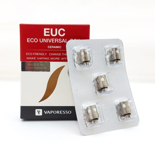 [VEUCCOIL] VAPORESSO CERAMIC MINI EUC KANTHALL 1.3OHM 5/PACK