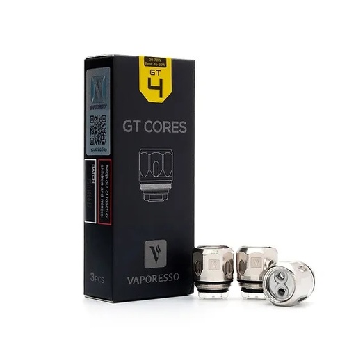 [VGT4CORE] VAPORESSO GT4 CORE 0.15OHM COIL HEAD 3/PACK