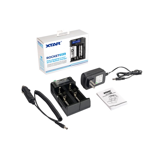 [XTARSV2] Cargador de batería XTAR SV2 ROCKET