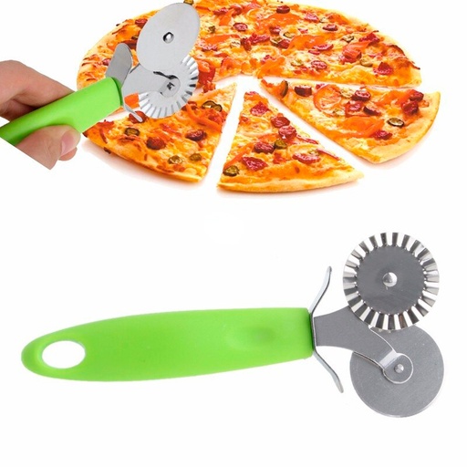 Cortador de pizza doble cabezal