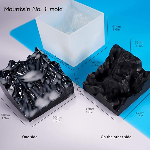 [MSA363] Molde de silicona mountain 5cm