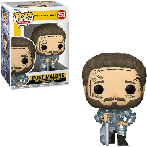 FUNKO POP ROCKS POST MALONE - POST MALONE KNIGHT 253