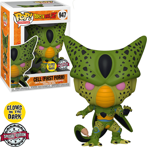 FUNKO POP DRAGON BALL Z EXCLUSIVO - CELL (PRIMERA FORMA) 947