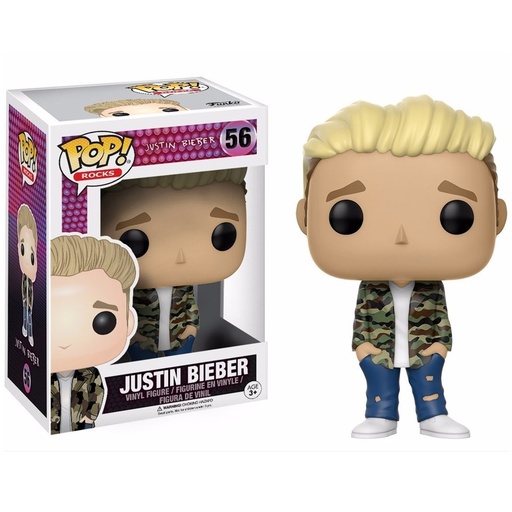 FUNKO POP ROCAS - JUSTIN BIEBER 56