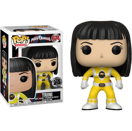 FUNKO POP TELEVISION POWER RANGERS - TRINI AMARILLO 674