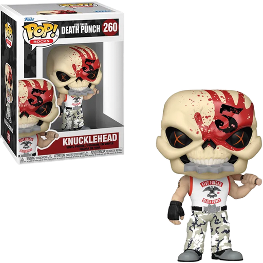 FUNKO POP ROCKS FIVE FINGER DEATH PUNCH - KNUCKLEHEAD 260
