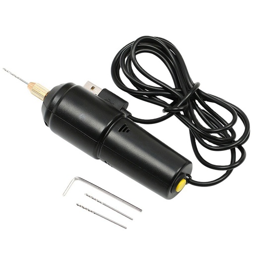 [99071] Mini torno USB negro