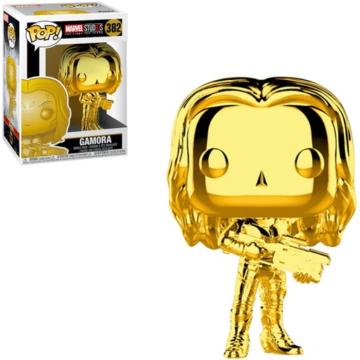FUNKO POP MARVEL LOS PRIMEROS DIEZ AÑOS (CROMO ORO) - GAMORA 382